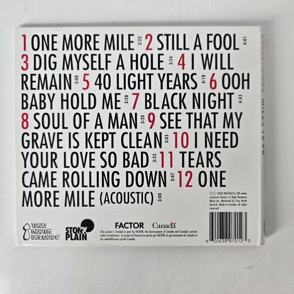 Colin James, Miles To Go CD. U-Pick CD's! Bundle Any 3 For $12 - Picture 2 of 3